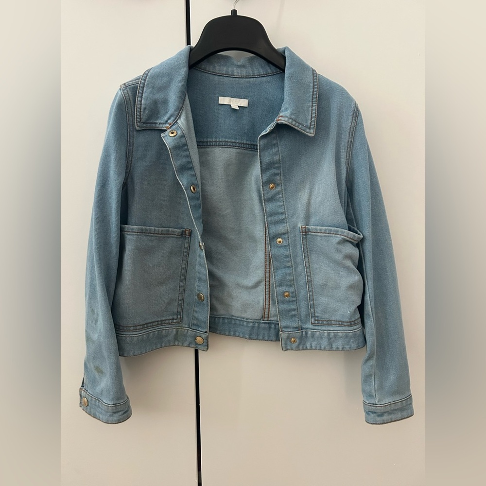 LAST CHANCE BEDORE DONATING! Chloe kids size 10 Light Blue Jean Jacket